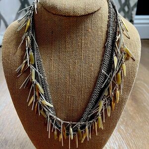Stella and Dot Mixed Metal Necklace